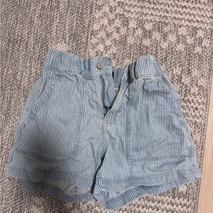 GAP Denim Blue Patterned Shorts